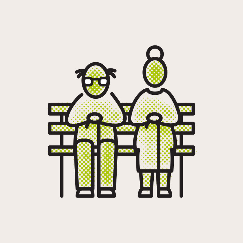 BGW Jahresbericht 2022. Illustration „soziale Nachhaltigkeit“